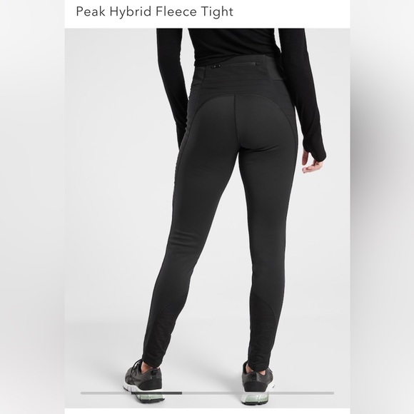 Athleta Peak Hybrid Fleece Tight - Picture 3 of 14